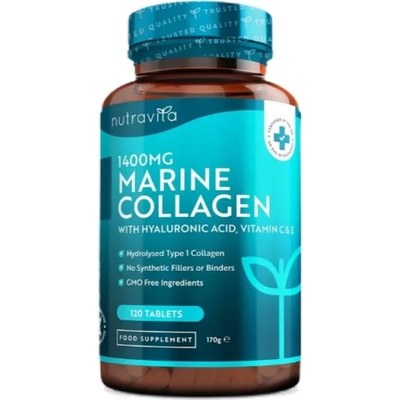 Nutravita Marine Collagen 1400 mg with Hyaluronic Acid [120 Таблетки]