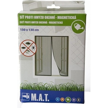 M.A.T magnetická sieť proti hmyzu do oken 150x130cm