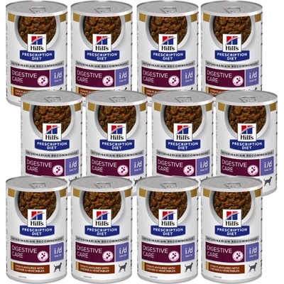 Hill's PD Prescription Diet Canine i/d Low Fat gulasz 12 x 354 g