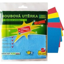 Clanax hubová utierka16 x 18 cm celuloza 3 ks