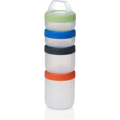 humangear Stax Modulárny obedár Medium 4 kusy