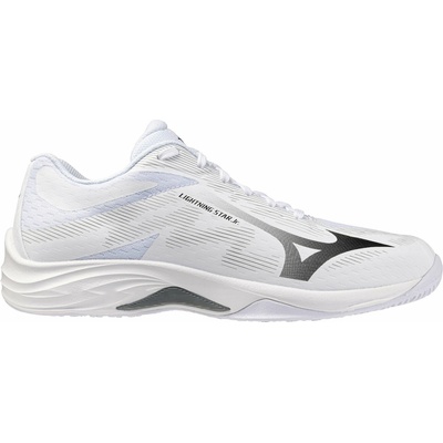 Mizuno LIGHTING STAR JR Biela Sivá Tmavo sivá