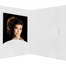 1x100 Daiber Portrait folders Opti-Line up to 10x15 cm white