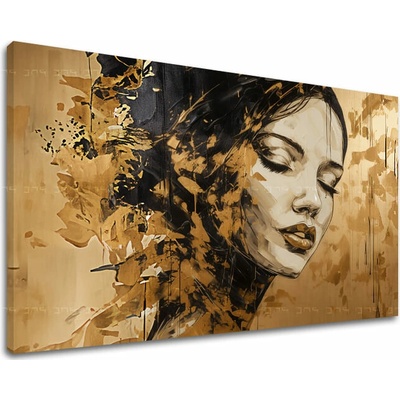 Zlatý dotyk na plátne Queen of the Desert - 80x120 cm