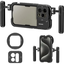 Neewer PA024k sada, ultra stabilizačná klietka + 2x rukoväť pre iPhone 15 Max, 15 Pro Max 10103135