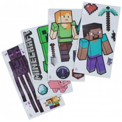 Samolepky Minecraft