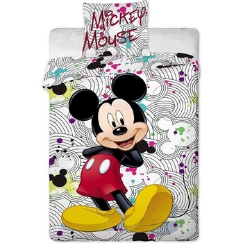 Jerry Fabrics Povlečení Mickey colours bavlna 140x200 70x90