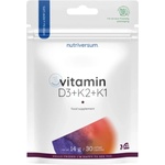 Nutriversum Vitamin D3 + K2 + K1 [30 Гел капсули]