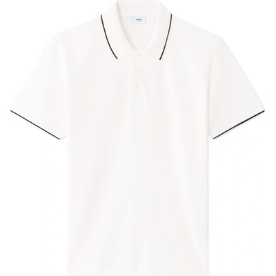 Celio Polo tričko Letaim Bílá