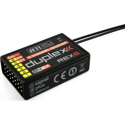 JETI DUPLEX REX 6 2,4GHz 6k prijímač CZ