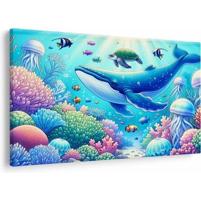 Obraz – Podvodný svet, jednodielne 150x100 cm