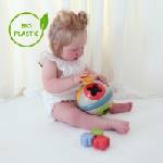 Tolo Toys Tolo Toys: Кръгъл сортер изработен от био пластмаса с дрънкащи форми (TL-76004)