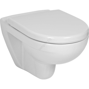 Jika H8663810000001- Висяща тоалетна чиния + тоалетна седалка LYRA duroplast/бяла (LF0303)