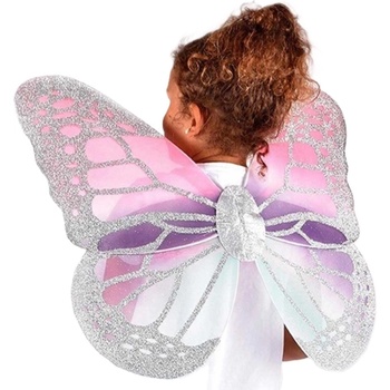 Robetoy Карнавален аксесоар Robetoy - Блестяща пеперуда със сребърни крила (ROF3535)
