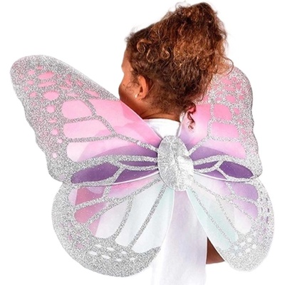 Robetoy Карнавален аксесоар Robetoy - Блестяща пеперуда със сребърни крила (ROF3535)