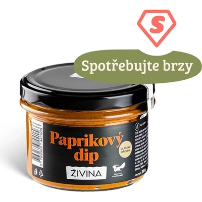Živina Paprikový dip vlašské ořechy Crafted for friends 200 g