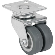 Walteco Prístrojové dvojité koliesko otočné priemer 50 mm 70kg 9210795