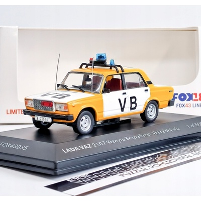 FOX18 LADA VAZ 2107 Verejná Bezpečnosť Veliteľské vozidlo 1:43