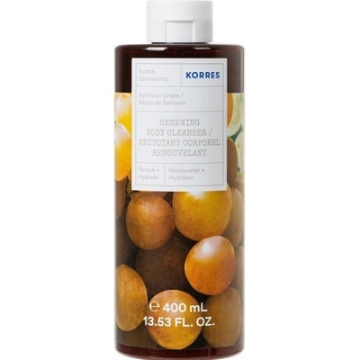 KORRES Душ - гел Санторини, Korres Santorini Grape Shower Gel 400ml