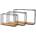 DOMAX ЕТАЖЕРКИ loft fwl 1 400/345/300х245мм К-КТ 3бр (67801 , 66677)