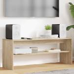 vidaXL ТВ шкаф 100 x 30 x 40 см Сонома дъб Инженерна дървесина (8000334)