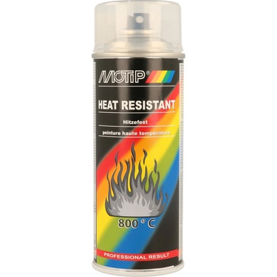 Motip 04039 Žiaruvzdorný lak do 800°C 400 ml šedá