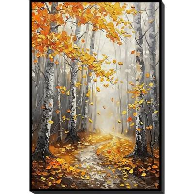 Sconto Obraz AUTUMN I 70x100 cm, motív jesenný les