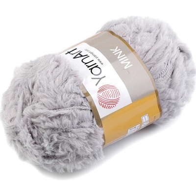 Pletací příze Mink 50 g Varianta: 13 (334) šedá holubí, Balení: 1 ks 42322/80283/198938