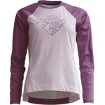 Zimtstern Дамска фланелка с дълъг ръкав за колоездене Zimtstern Women's Pureflowz Shirt L/S Cycling jersey - Lilac / Berry - размер XS (156-2292-0211)