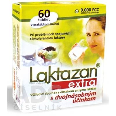 Guardian Drug Company LAKTAZAN extra tbl 9000 FCC 1x60 ks 60 ks