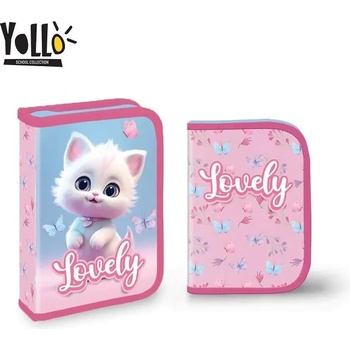 MP Несесер с 3 ципа YoLLo LOVELY CAT, 38 части