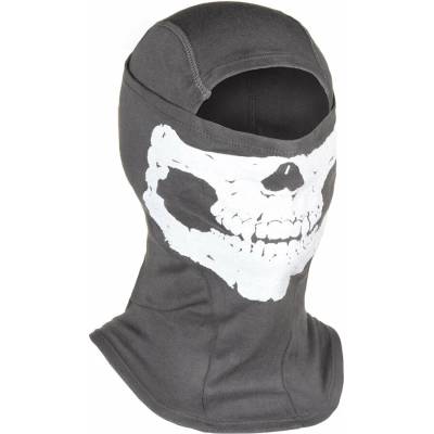INVADERGEAR kukla balaclava MPS DEATH HEAD ŠEDÁ