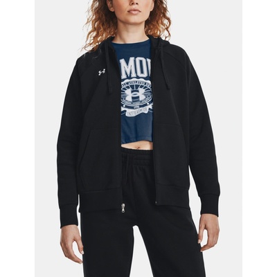 Under Armour UA Rival Fleece FZ Hoodie-BLK 1379497-001