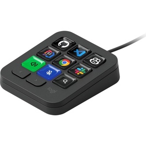 Logitech Клавиатура Logitech - MX Keypad, 9 LCD клавиша, USB-C, графит (920-013891) - digit