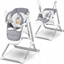 Jídelní židličky LIONELO Multifunkční a houpačka 2v1 Niles