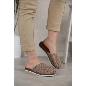 Moda Trend Дамски чехли - Визон 301223 (301223_Визон)