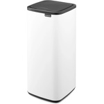 Brabantia Бяло стоманено кошче за боклук отваряне с докосване 30 l Bo Touch - Brabantia (236945)