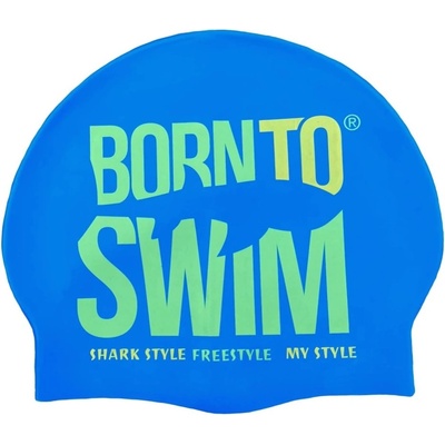 BornToSwim silicone cap junior тъмно син
