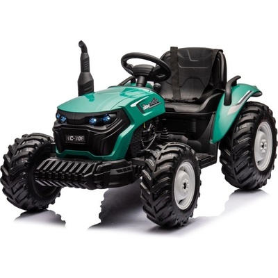 Mamido elektrický traktor HC-306 24V tmavě zelená – Zboží Dáma