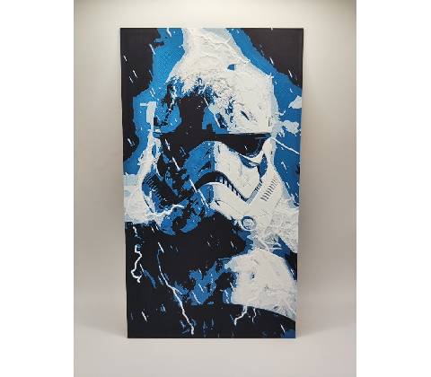 Stormtrooper na stenu