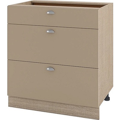 ИРИМ Долен кухненски шкаф Сити МФ-Капучино мат-11-120 80 см