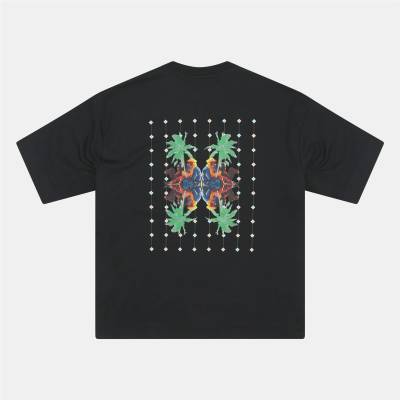 Тениска Rose London Palm T-shirt - Black