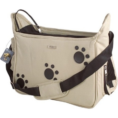 Doogy Taška Paws Soft Bag Beige 42 x 21 x 25 cm
