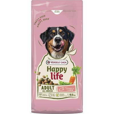 Versele-Laga Happy Life Adult s jehněčím 12,5 kg
