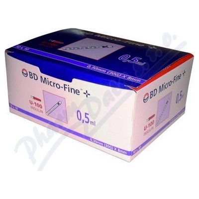 BD MF inz.stř.0.5 ml U-100 s int.jehl .30Gx8 mm 100 ks – Zboží Dáma