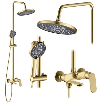 Rea Комплект за душ REA Marco Brush Gold