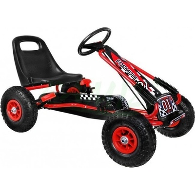 Dimix Šlapací motokára GM115 červená