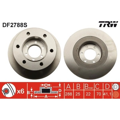 TRW KFZ Ausruestung GmbH DF2788S