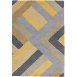 Asiatic Carpets Сив и жълт килим Big Zig, 160 x 230 cm Reef - Asiatic Carpets (REEF1602300002)