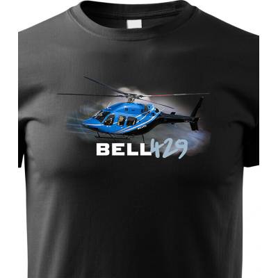 Dětské tričko Bell 429 ČernáCanvas Dětské tričko Bezvatriko.cz 3237